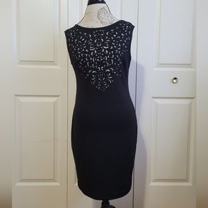Black Embellished Dress Size L